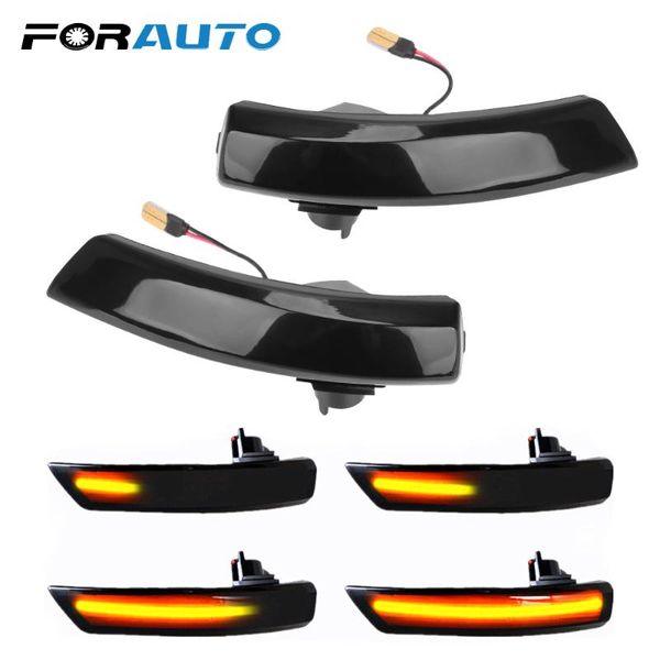 

2pcs car led dynamic turn signal light flowing side wing rearview mirror indicator blinker for focus 2 3 2 3 mondeo