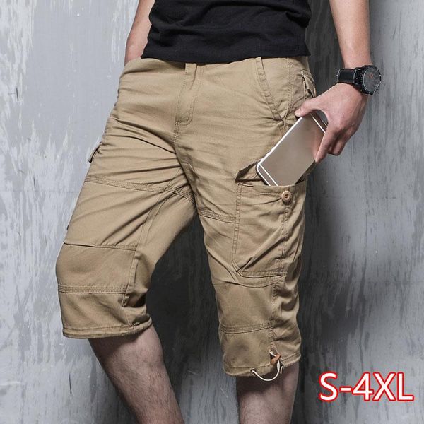 

mens cargo shorts новый камуфляж тактические шорты мужчин хлопок сыпучие работа casual male summer sportswear short 2020, White;black