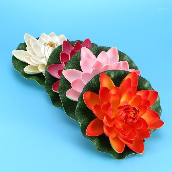 

4pcs artificial flowers simulation chic china-style water lily for decoration1