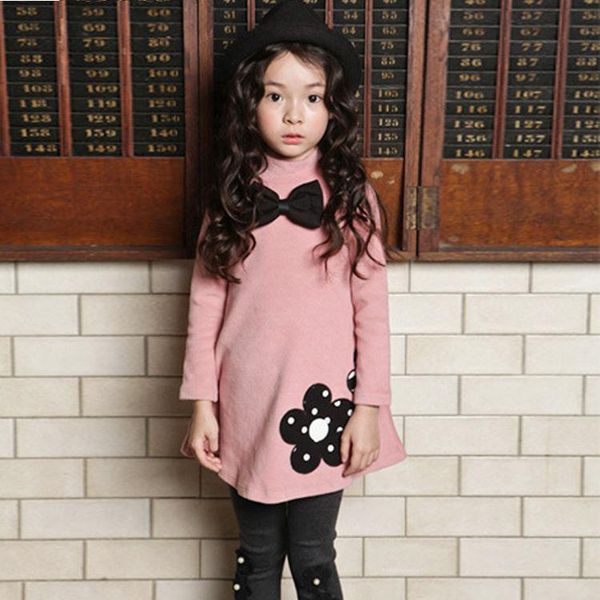 

girls winter autumn dress cute long sleeve children christmas dress warm kids girls casual dresses vestido for 2 3 4 7years qylzzm mywjqq, Red;yellow