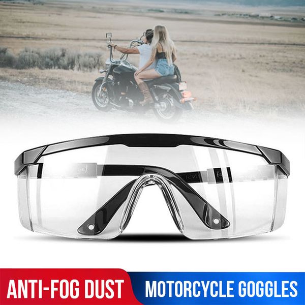 

riding vehemo motorcycle protective goggle foldable cycling goggles sport clear lens work safety glasses