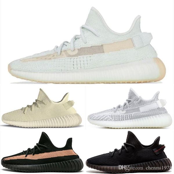 

2019 real release v2 black reflective man and women shoes sneakers us 5-12