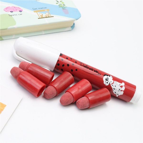 

1 шт. симпатичные 5 слоев щенок узор eraser детский карандашный рисунок школьника студент канцтовары ластик обучающие призы h bbygpm