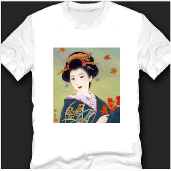 

summer short sleeve plus size vintage geisha japan japanese kimono asia asian art popular new fashion classic sweatshirt hoodie t shirt