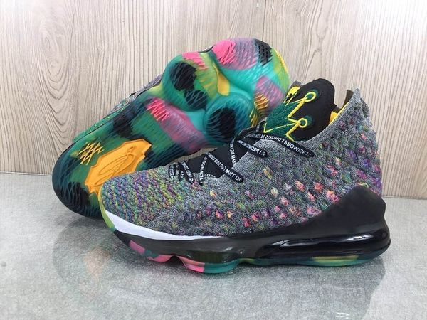 

cd5052-300 l17 shoes i promise multicolored men basketball foundation crown 17s i promise i will dream big mens designer sports sneaker