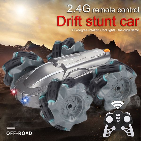 

rc cars 2.4ghz 4wd double sized all terrain remote control crawlers with 360 degree spins and flips