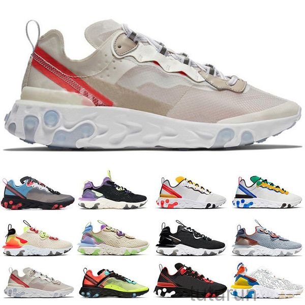 

new react vision element 87 undercover men casual shoes for women designer sneakers sports trainer shoes black anthracite cd4373 grey rx-4