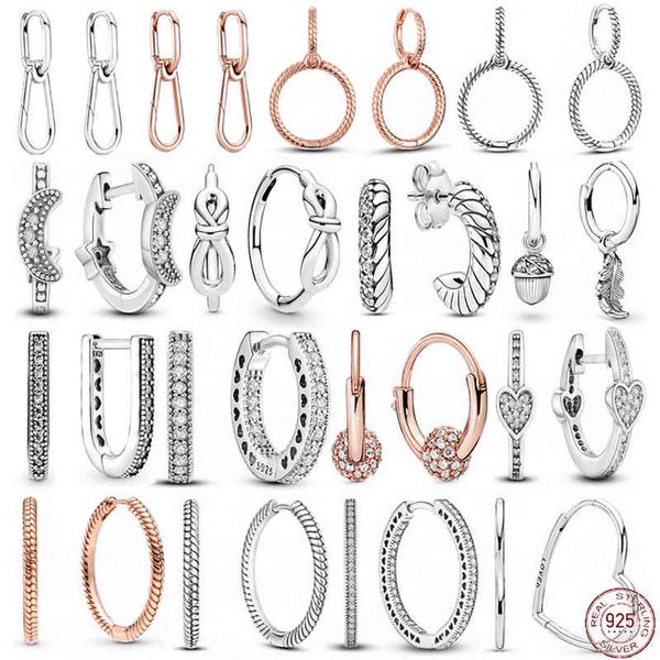 

selling 925 sterling silver feather crown moon earrings ladies s925 original fashion exquisite jewelry