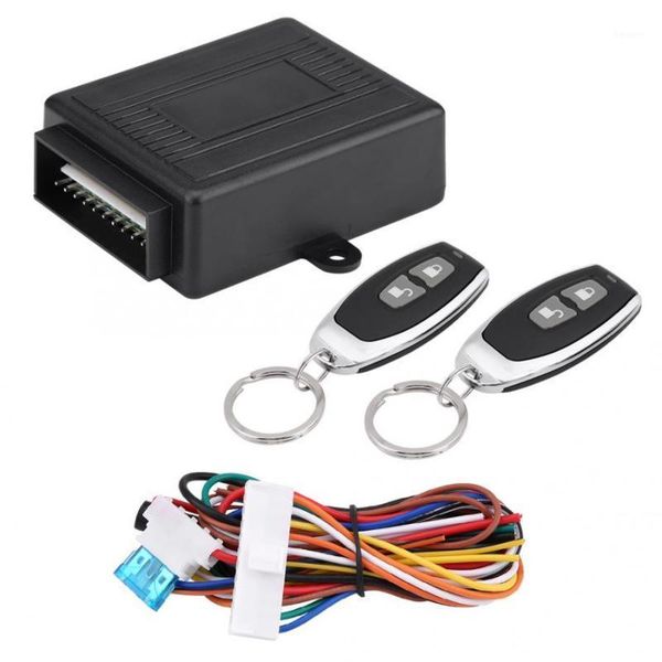 

alarm & security car universal door keyless entry system 12v button start skeychain central kit lock with remote control kit1