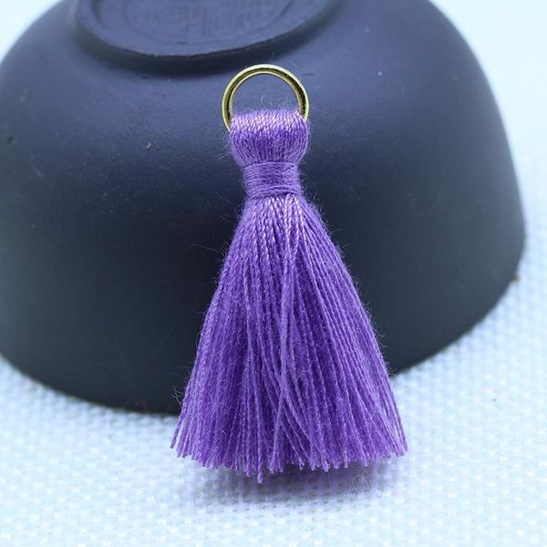 

20 80pcs polyester cotton mini metal ring tassel trim diy hanging ring fringe trim garments curtains jewelry decor tassels lace h jllgnr
