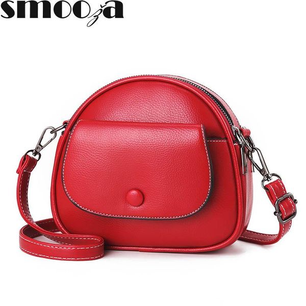 

smooza pu leather women shoulder bag female purse and handbags girl mini crossbody bag vintage small mini flap bolsos