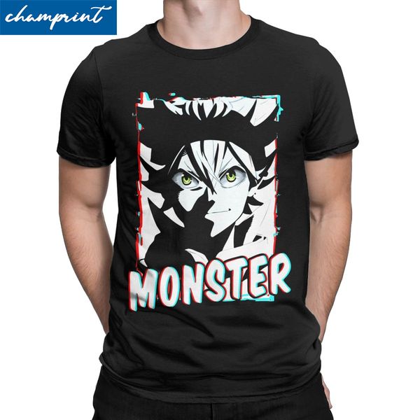 

casual asta the black bull round neck black clover japanese anime 6xl clothing sport hooded sweatshirt hoodie men t shirt