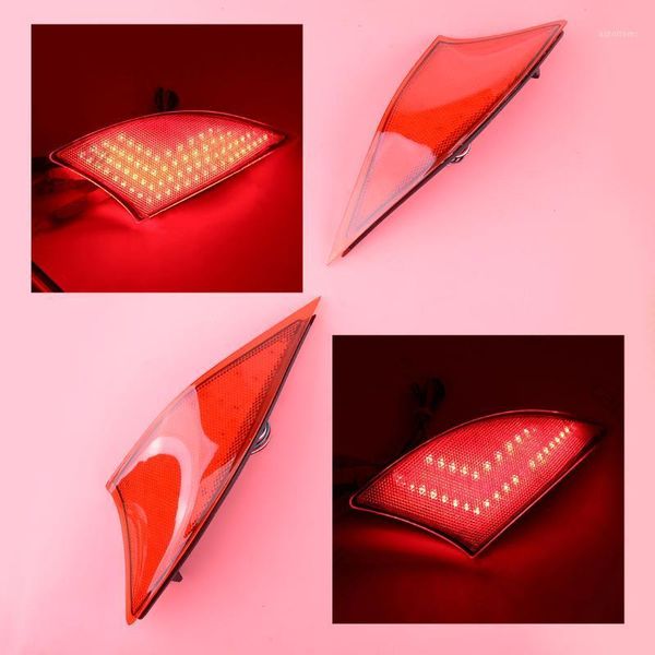 

citall 1 pair led car rear bumper reflector light fog brake driving reverse fit for is250 is300 is350 2014 2020 20201