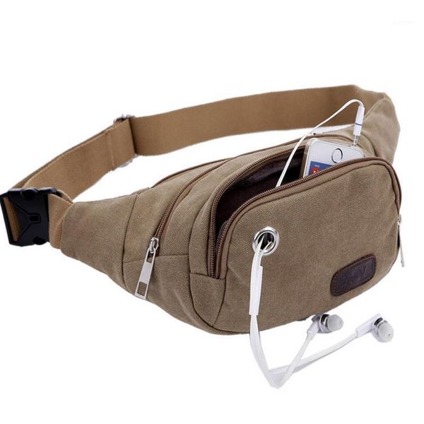 

outdoor bags fengtu men women waist bag pack purse casual hiking travel phone belt pouch canvas with earphone hole1