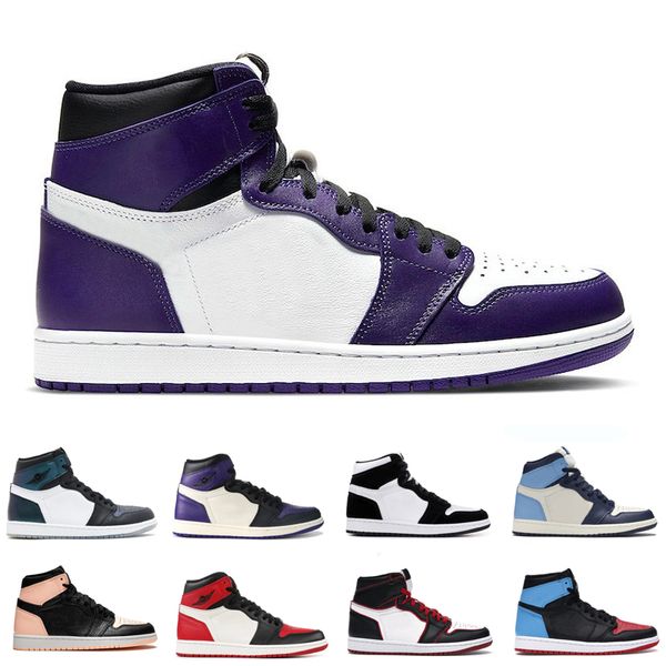 

new 1 1s men high shoes not for resale game royal obsidian chunky dunky womens mens fashion sneakers trainers shoes 36-46