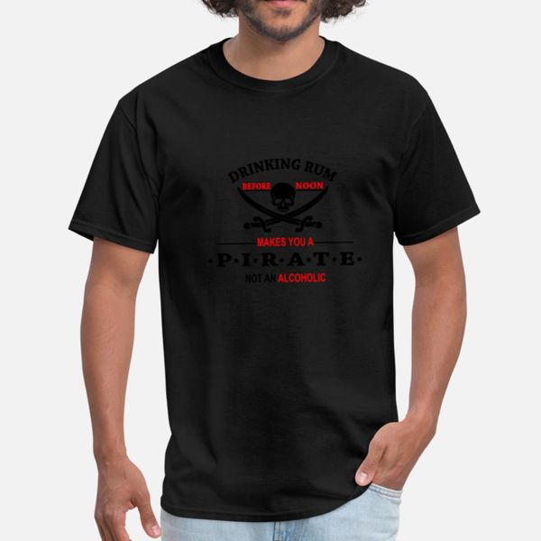 

drinking rum before noon makes you a pirate t shirt comic black sports tracksuit hoodie sweatshirt