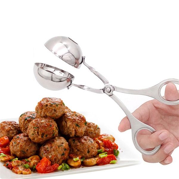 

convenient meatball maker stainless steel stuffed meatball clip diy fish meat rice ball maker meatball clip