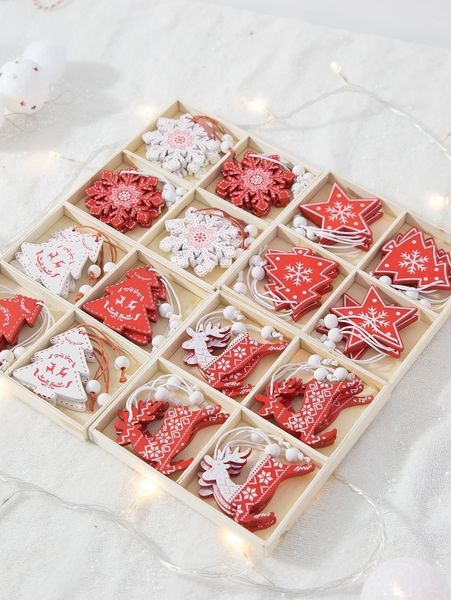 

2021 украшения творческих лосей елки кулона скандинавских ины сцена снеговик новый