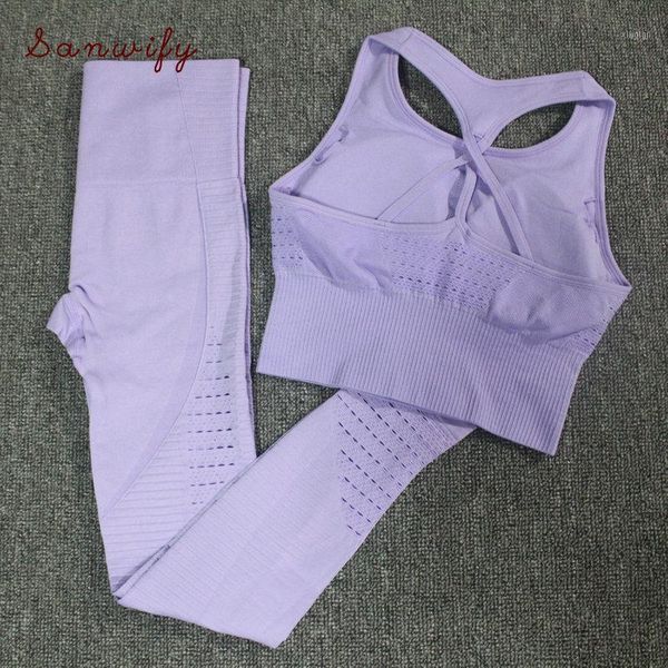 

yoga outfits set brackless sports bra women energy seamless high waist leggings push up sport suit fitness workout set1, White;red
