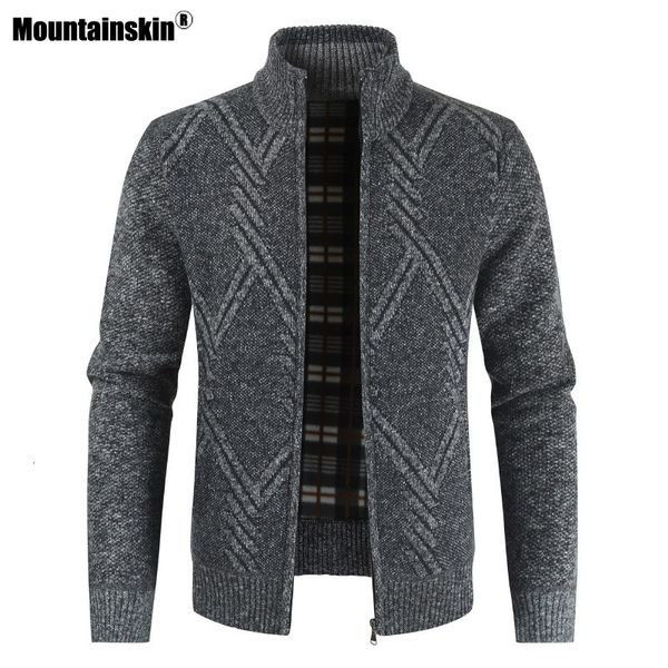 

mountainskin 2020 autumn mens sweater new casual men's knit fashion thick warm cardigan jackets male knitwear sa991