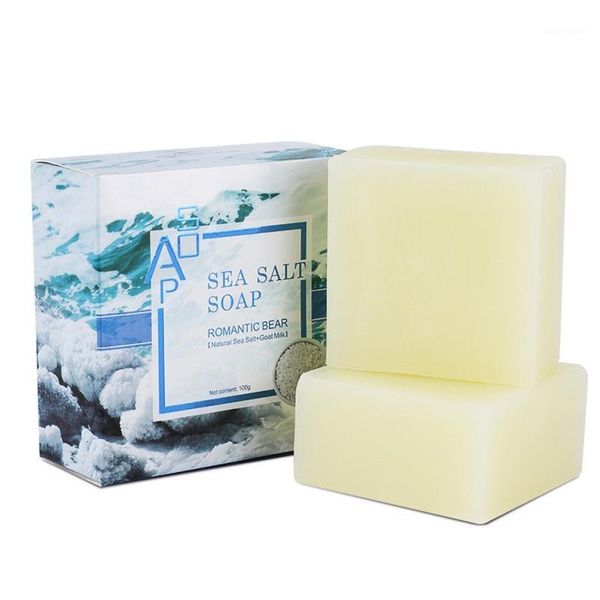 

bath accessory set removal pimple pore treatment sea salt soap cleaner moisturizing goat milk face care wash basis cleansing1