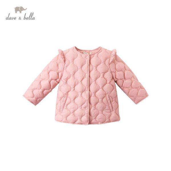 

db16284 dave bella winter baby girls fashion ruched solid ultra light down coat children 90% white duck down padded kids jacket, Blue;gray