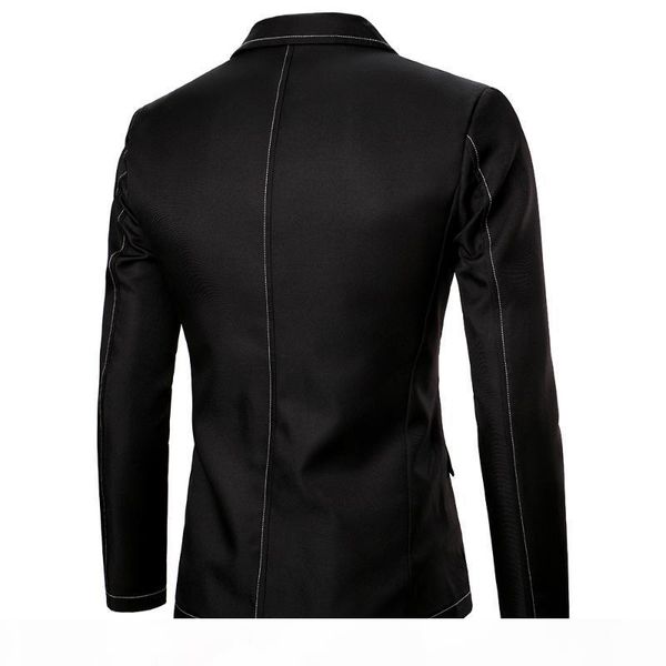 

tuxedo blazer men brand mens suit jackets casual slim business suit blazers masculino latest coat design jacket for men style, White;black