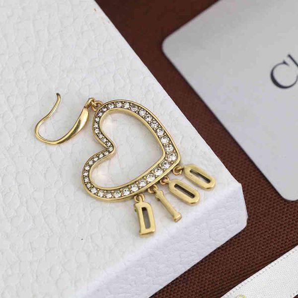 

85% off factory clearance family love earrings for women new red heart14, Golden