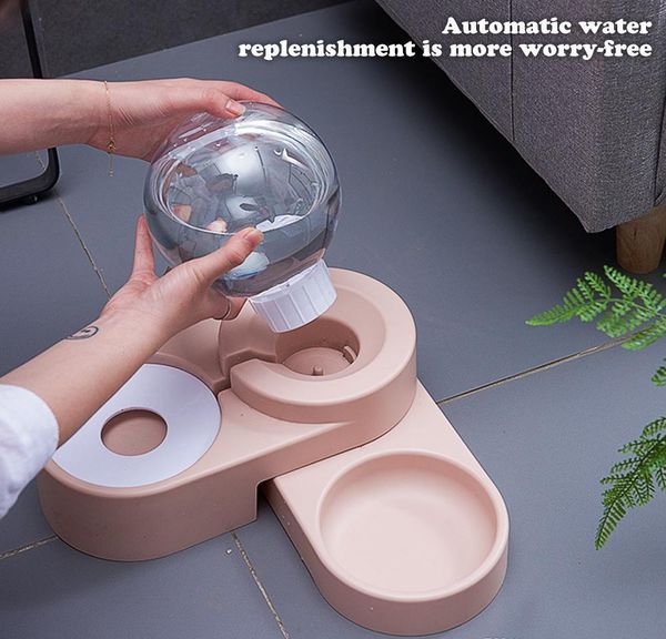 

1.8l matic pet bowl food water feeder bubble pet bowls cat water fountain dog kitten feeding container water d bbyiax bde_luck