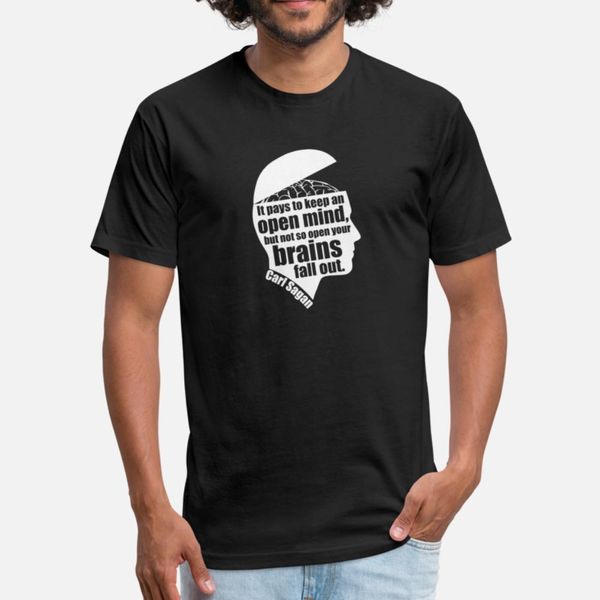 

carl sagan - open mind designers graphic t shirt humor street latest tracksuit hoodie sweatshirt