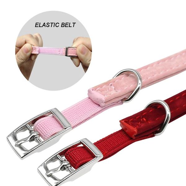 

cute small puppy cat collars velvet bowknot kitten cat collar bowknot necklace with bell for dogs cats chihuahua yor bbyefv