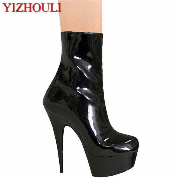 

boots classics black 15cm platforms high heel shoes, pole dance / model 6 inch ankle boots, bootie1
