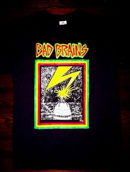 

bad brains capitol logo t shirt size (s,m,l,xl,3xl) punk rock normal short sleeve cotton t shirts punk sport hooded sweatshirt hoodie