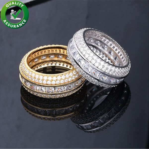 

designer jewelry men rings engagement wedding rings sets hip hop iced out love ring diamond luxury ring pandora championship accessories, Silver