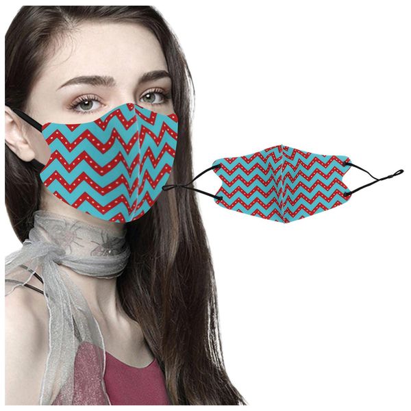 

print face fabric masks mouth cover reusable protection adjustable mask for women men protective shield mascarillas wmteby