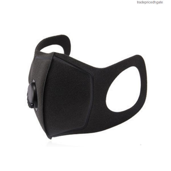 

washable breathing pm2.5 face mask sponge valve mascherine dustproof reusable anti-dust fog protecti