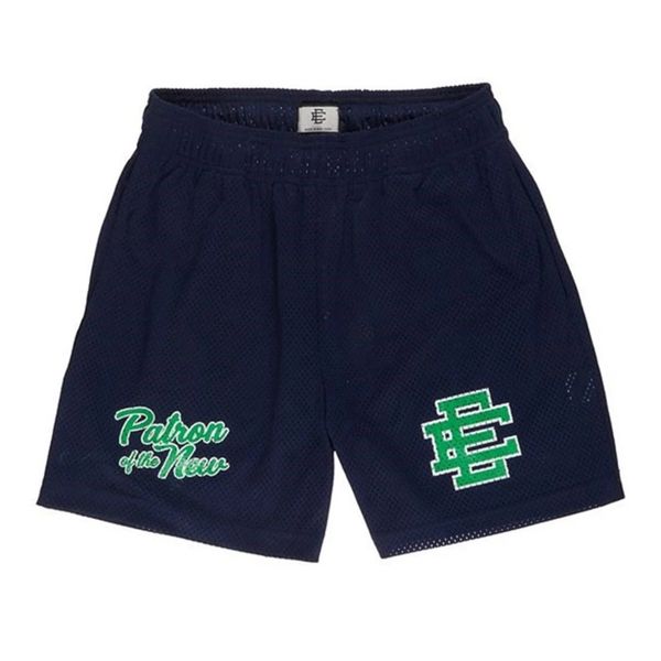 

eric emanuel ee basic short newyork city skyline men's casual shorts fitness sports pants summer gym workout mesh breathab women basket, White;black