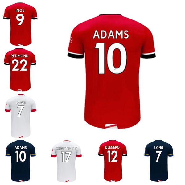 

2021 customized ings soccer jerseys redmond djenepo adams bertrand boufal football shirt home away men + kid kit jerseys, Black;yellow