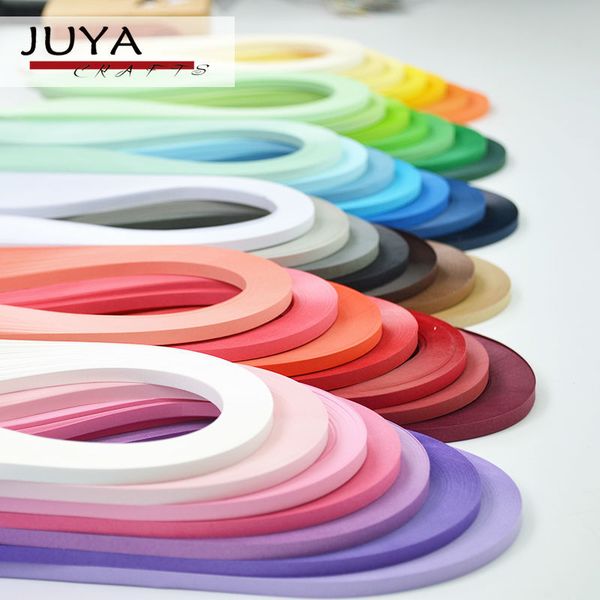

juya paper quilling 42 colors, 390mm length, 3/5/7/10mm width, 4200 strips total diy paper strip handmade crafts 1019