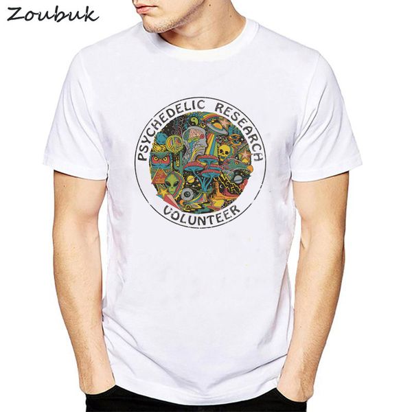 

psychedelic research volunteer funky colourful trippy skull print male vintage tshirt illusive tees hooded sweatshirt hoodie men t shirt