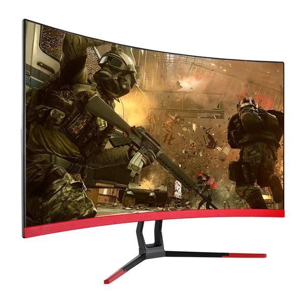 

24 27 inch ultra-wide screen 144hz curved led computer gaming monitor pc