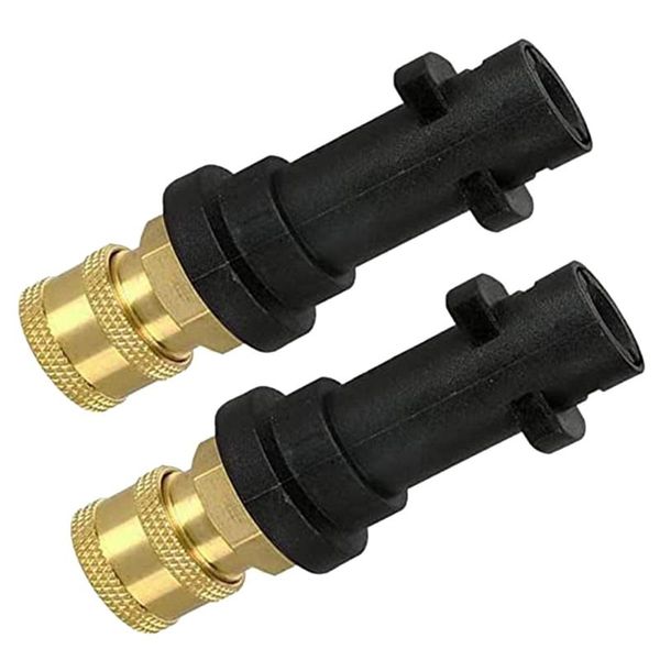 Adattatore per spruzzatore per idropulitrice per utensili pneumatici con raccordo femmina a connessione rapida da 1/4 di pollice compatibile serie Karcher/K￤Rcher K, 2 pezzi