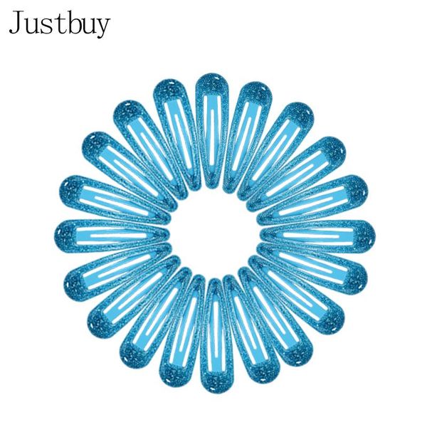 

20pcs glitter hair clips for children women kids baby girls snap hair clamp pins hairpins bb barrettes 5cm styling accessories wmtcdy, Black;brown