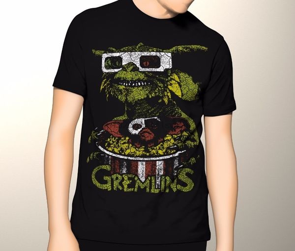 

t shirts new gremlins green shirt horror movie t shirt s 5xl 3xlt premium t shirt casual sport hooded sweatshirt hoodie