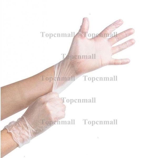 

factoryrpv9100pcs/lot wholesale vinyl pvc disposable non powder latex non-dust gloves cleaning waterproof transpare