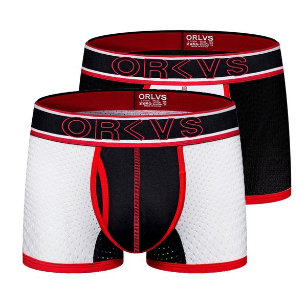 

2021 new wide-waist make without sewing male cotton, shorts, boxer t8im, Black;white