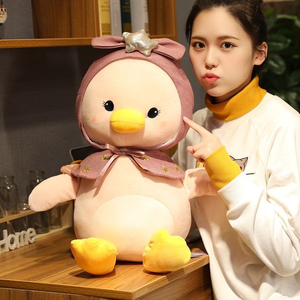 

new star bow tie duck doll plush toy birthday gift for girls