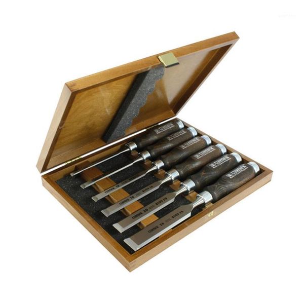 

5pcs/set narex 5-piece chrome chisel mheavy-duty beveled chisel set including wooden box1