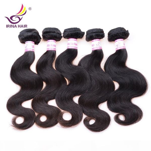 

2017 new arrival brazilian virgin hair body wave 100% human hair weave bundles unprocessed peruvian remy wavy hair extensions 3pcs lot, Black