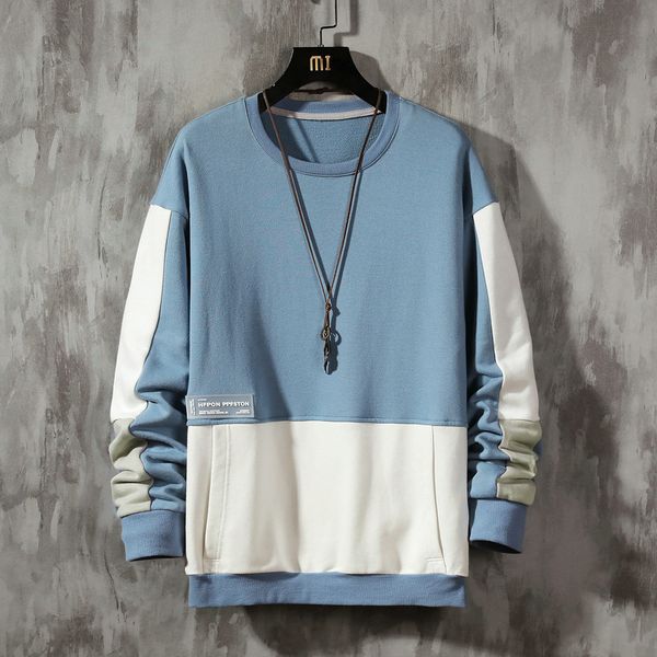 

2021 new fashion brand hoodies spring autumn hip hop casual men's black white sweatshirts punk streetwear clothes smic